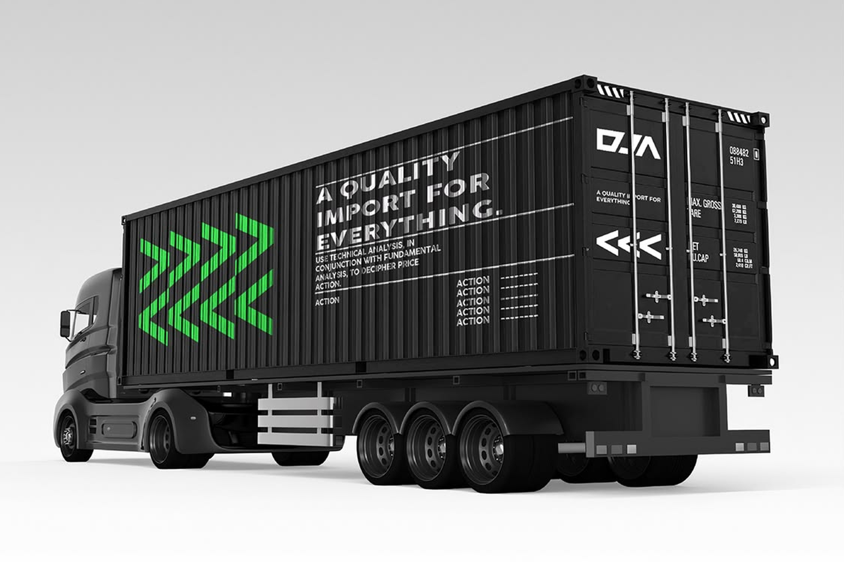 Custom Truck  Branding Graphics Dubai & UAE