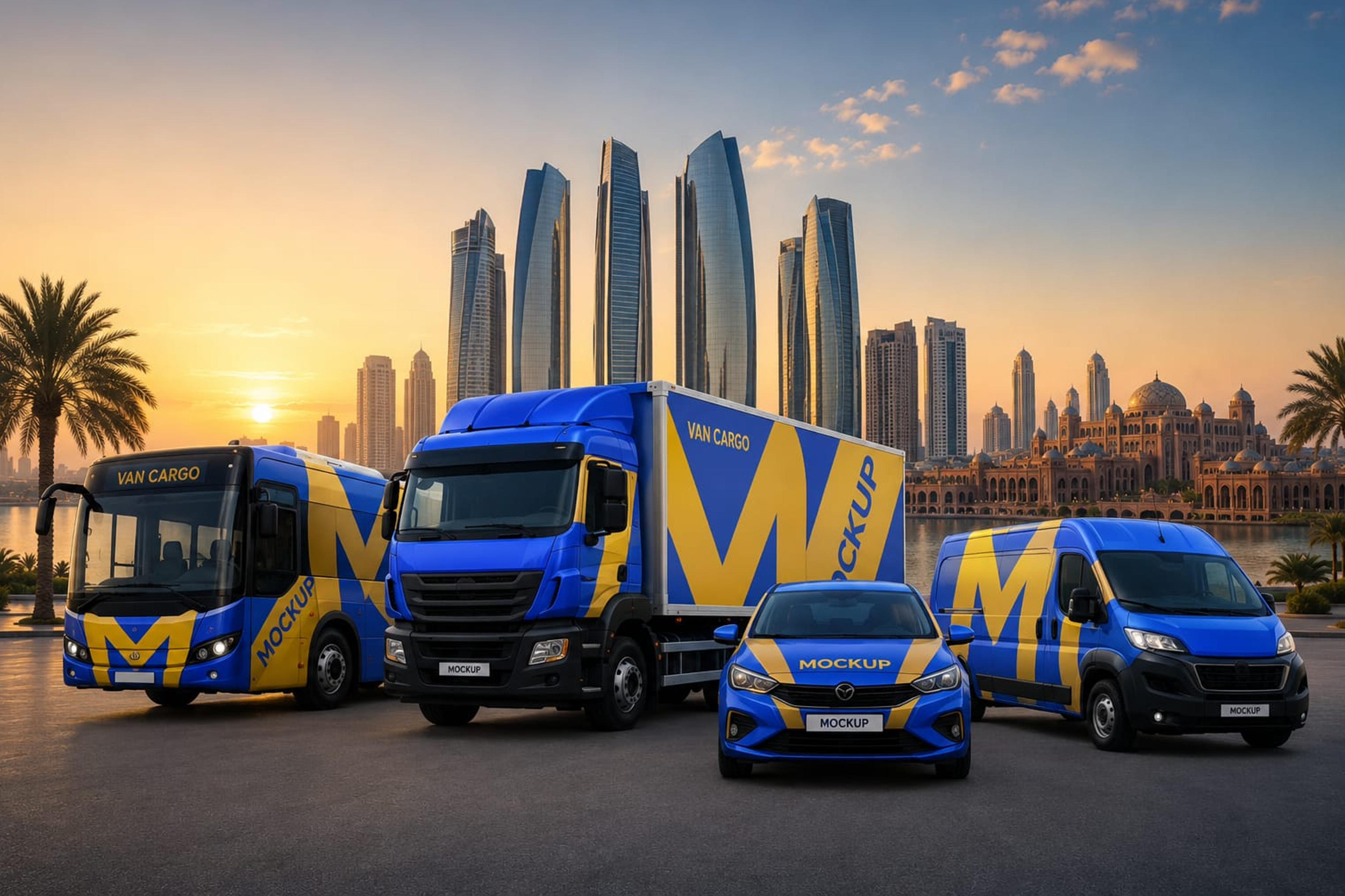 Fleet Branding with Al Falah Advertising