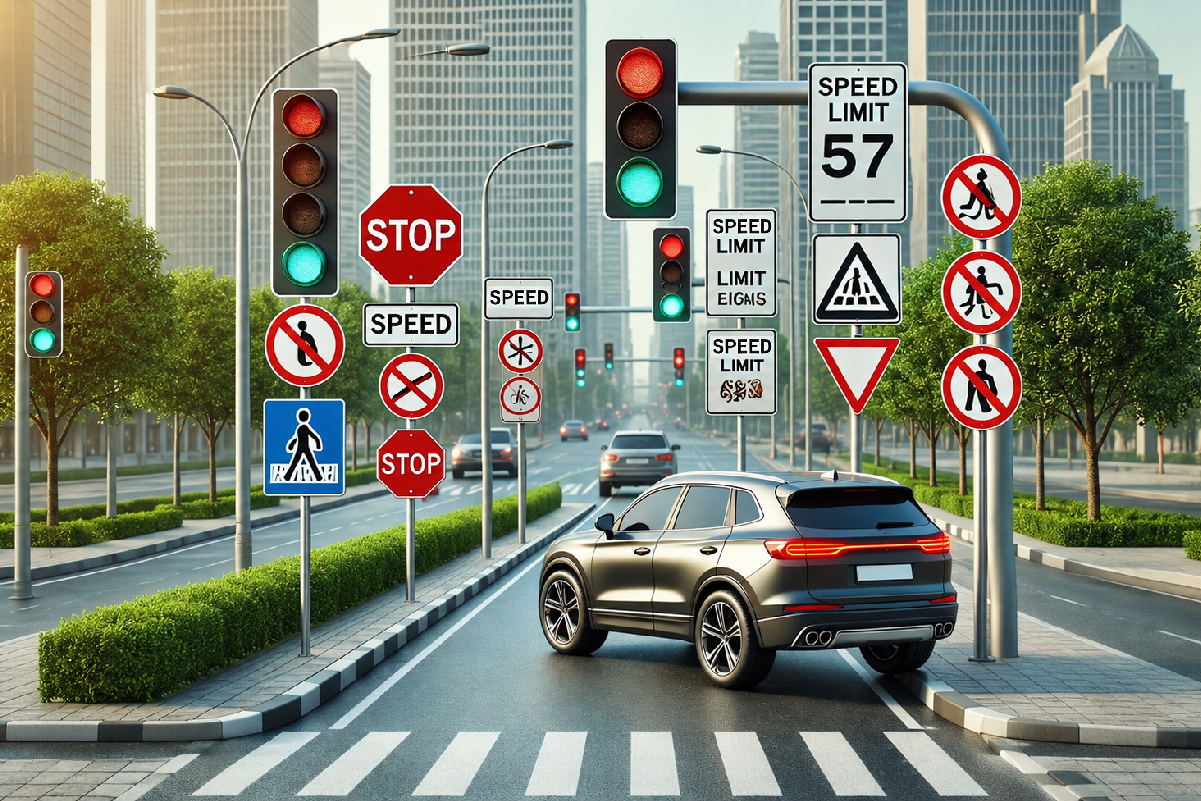 Safety Signage with Al Falah Advertising